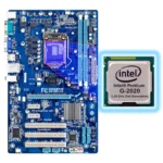 باندل H61 GIGABYTE + INTEL PENTIUM G2020