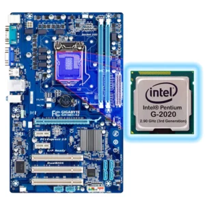 باندل H61 GIGABYTE + INTEL PENTIUM G2020