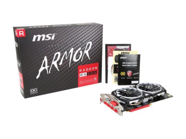 کارت گرافیک ام اس آی مدل RADEON RX 580 ARMOR 8G OC