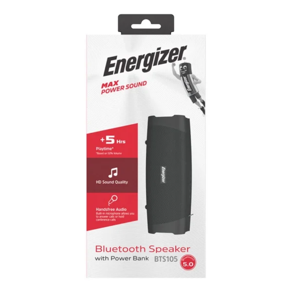 اسپیکر قابل حمل Energizer مدل BTS105