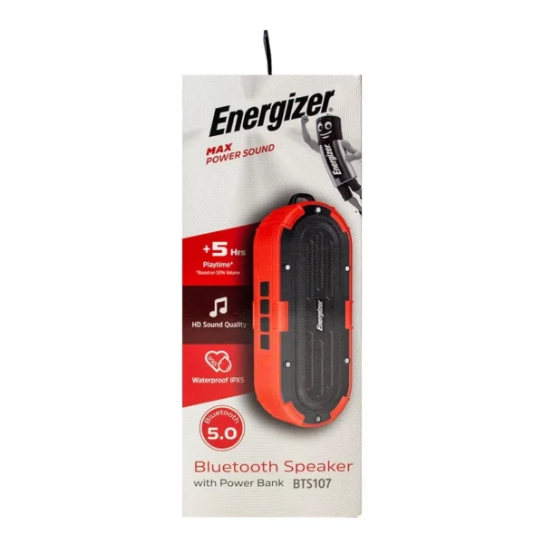 اسپیکر قابل حمل Energizer مدل BTS107