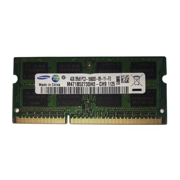 رم لپتاپ سامسونگ 4 گیگابایت DDR3 PC3 فرکانس 1600