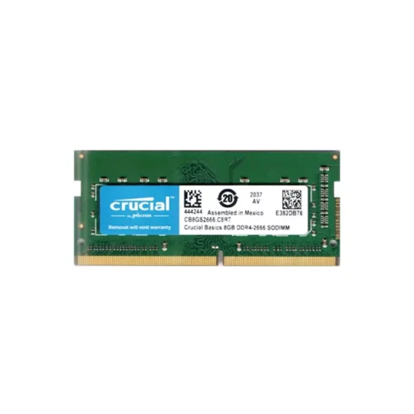 رم لپتاپ کروشیال 8 گیگابایت DDR4 فرکانس 2666