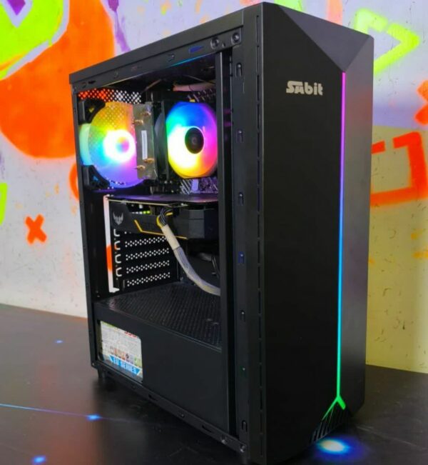 کیس گیمینگ با مشخصات i5 11400f /16g Ram / Rx580 8g